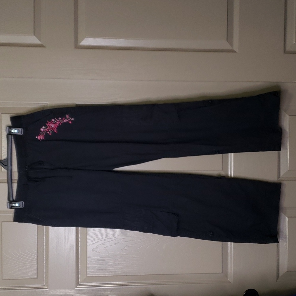 SO Black roll tab carpenter pants size 7